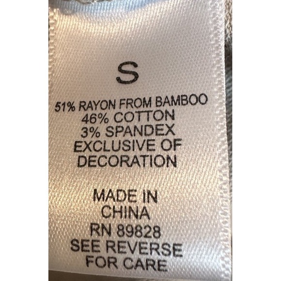 Logo By Lori Goldstein Tunic Top Bamboo 3/4 Sleeve Pockets Sz S lagenlook casual - Picture 5 of 7